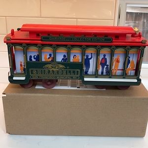 Collectible Ghiradelli Chocolate Cable Car Box